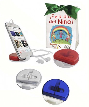 Auriculares soporte para celular regalo dia deL NIÑO