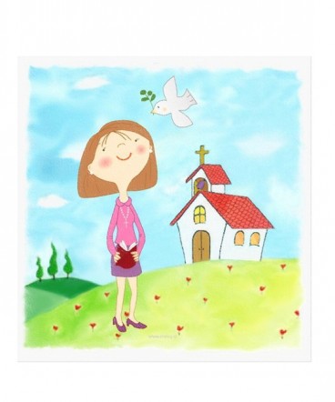 Santito de primera comunión