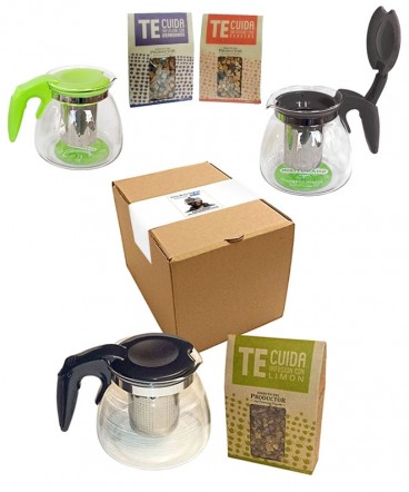 Set té infusión regalo día del minero