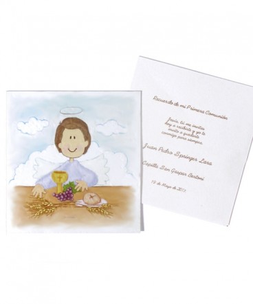 Santito de primera comunion