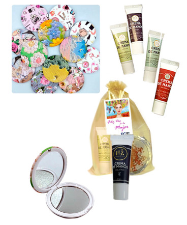 Espejo y crema regalo dia de la mujer