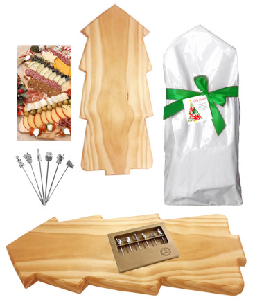 Tabla coctel y pinchos regalo de naviadad