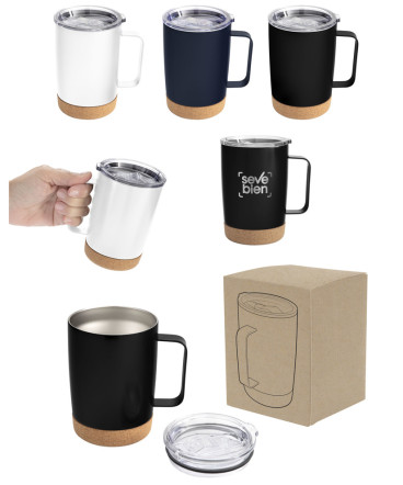 Mug doble pared con asa