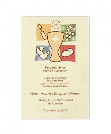 Santito de Primera comunión