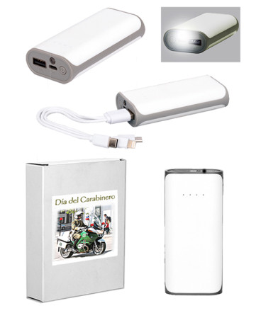 Cargador Power Bank regalo dia del carabinero