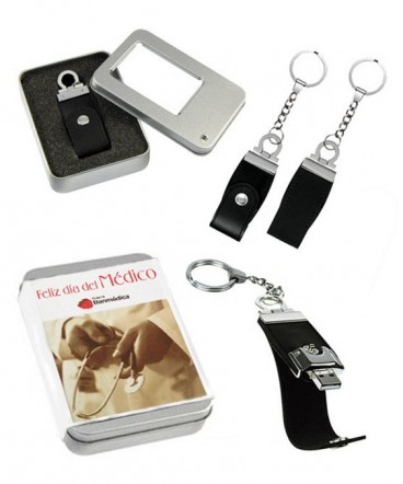 Llavero-Pendrive 4GB regalo día del médico