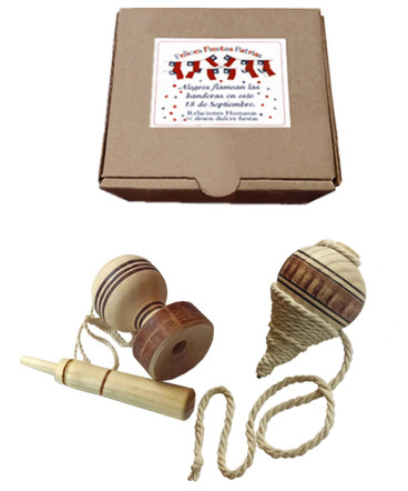 Trompo y emboque regalo fiestas patrias