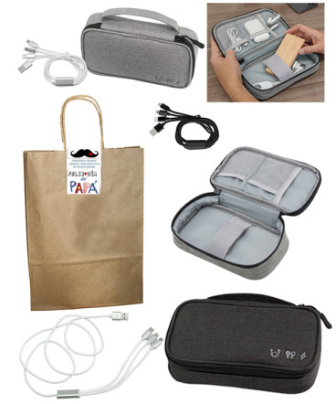 Organizador y cable regalo dia del padre 