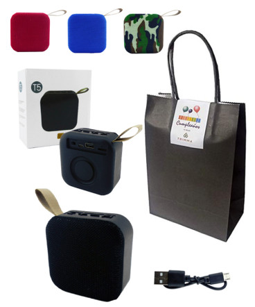 Parlante recargable regalo de cumpleaños