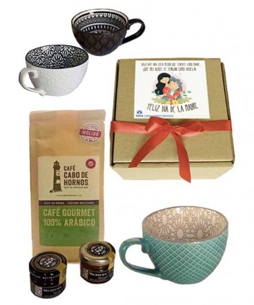 Set café dulce regalo día de la madre