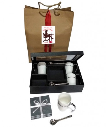 Set de café regalo dia de la secretaria