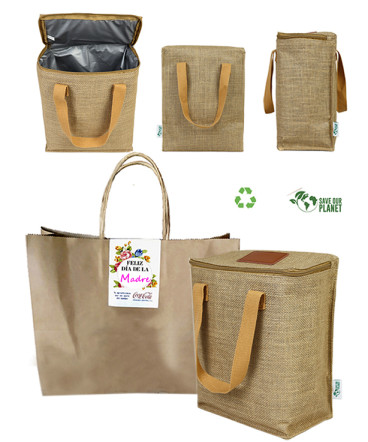 Cooler bag Yute regalo dia de la madre