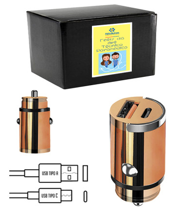 Adaptador para automóvil regalo dia del TENS