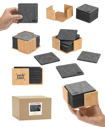 Set posavasos regalo dia del profesor
