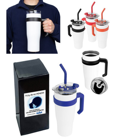 Mug térmico regalodia del minero