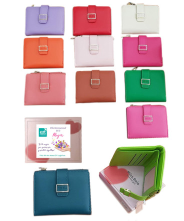 Billetera regalo día de la mujer