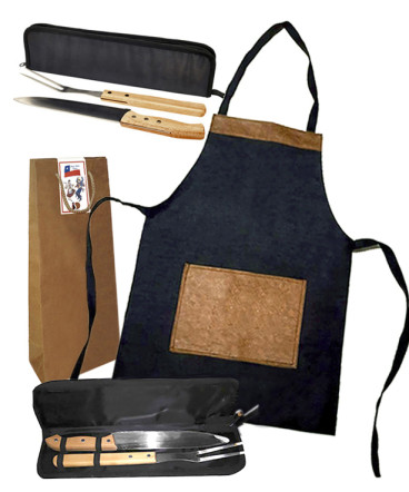 Set para asado regalo de fiestas patrias
