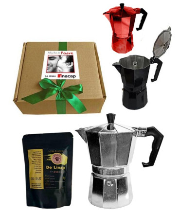 Cafetera y cafe regalo dia del padre