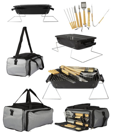 Kit parrillero en bolso regalo fiestas patrias
