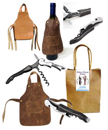 Set vino regalo fiestas patrias