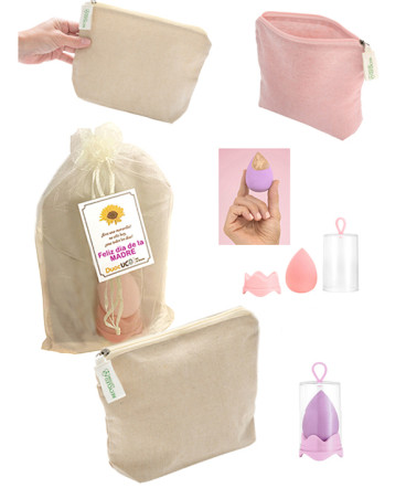 Necessaire y esponja regalo dia de la mujer