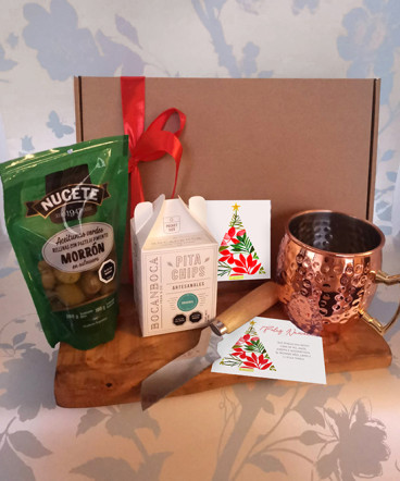 Kit para aperitivo regalo de navidad