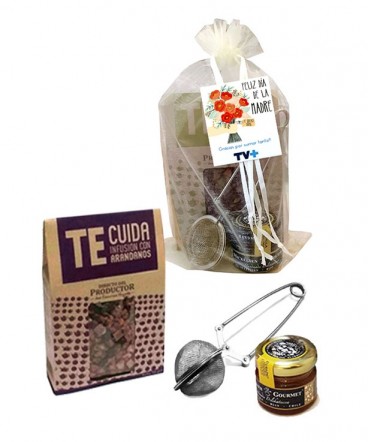 Set infusión con dulce regalo dia de lamadre