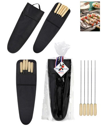 Set de Fierros para Anticuchos regalo fiestas patrias