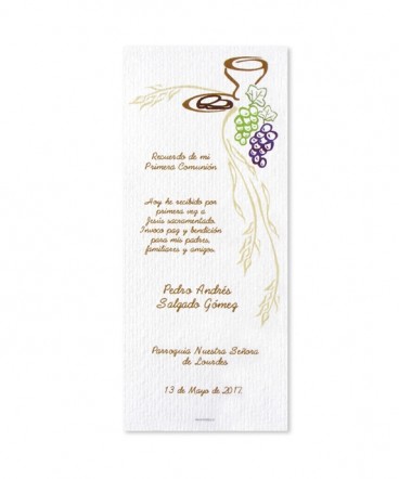 Santo marcalibro de Primera Comunión