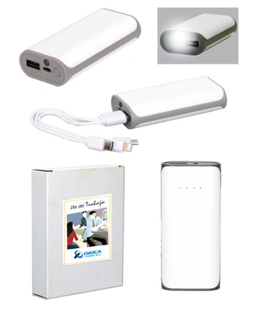 Cargador Power Bank regalo dia del trabajo