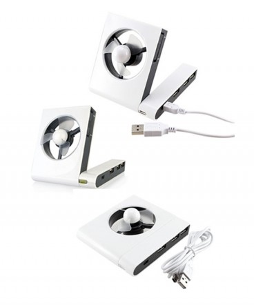 Ventilador con HUB USB