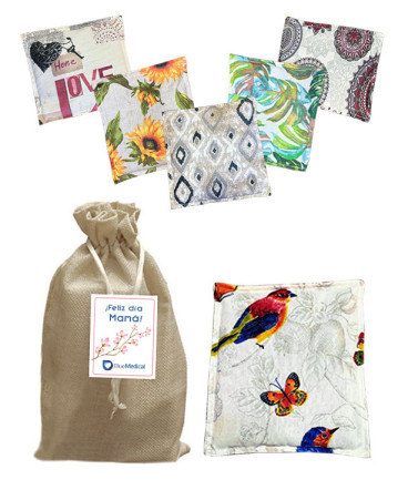 Almohadilla de semillas regalo dia de la madre