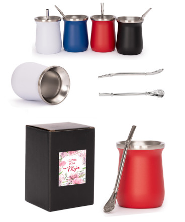 Mate térmico regalo día de la mujer