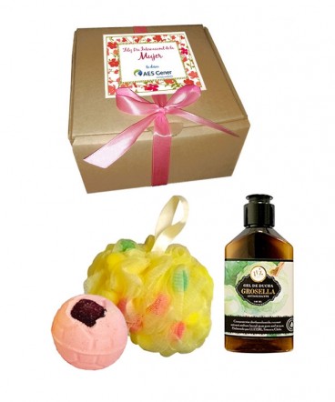 Kit de baño spa regalo dia de la mujer