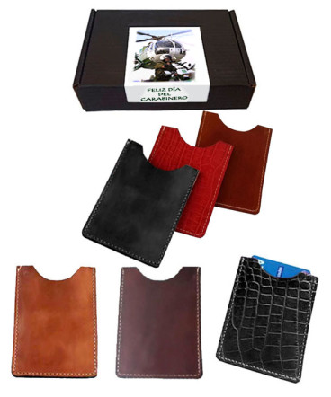 Tarjetero regalo dia del carabinero