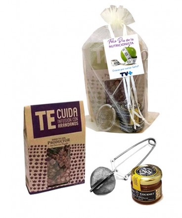 Set Té infusión regalo dia de la nutricionista