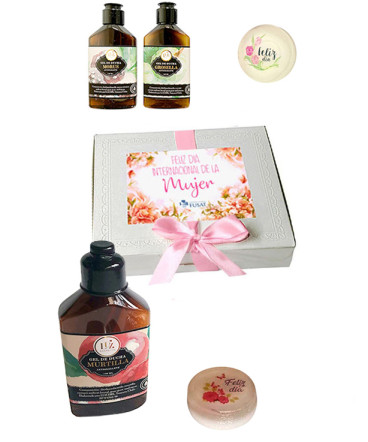 Set de jabones regalo dia de la mujer