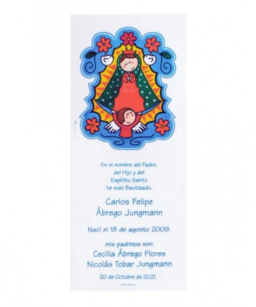 Santo marcalibro de bautizo