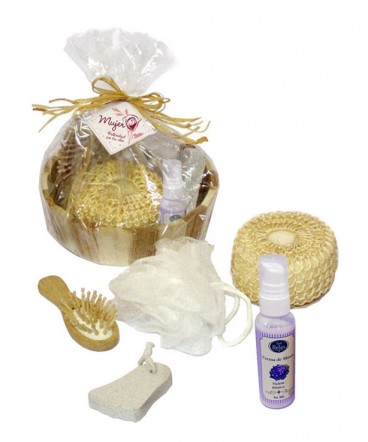 Set spa con crema manos regalo dia de la mujer