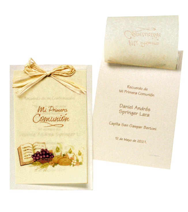 Primera comunion. Regalos para primera comunión.