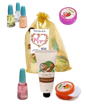 Set de belleza uñas y manoe regalo dia mujer