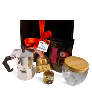 Kit café express bombón regalo de cumpleaños