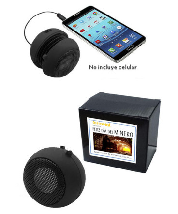 Mini-Altavoz regalo dia del minero