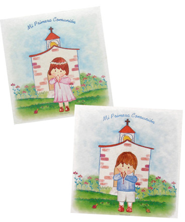 Santito de primera comunion