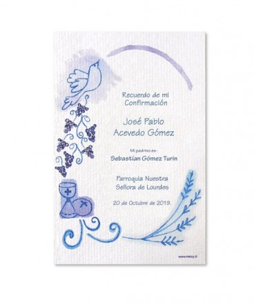 Santito de confirmación