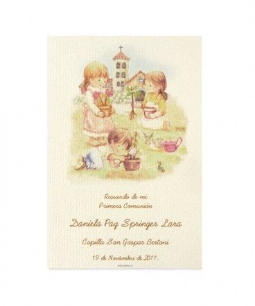 Santito de Primera comunión