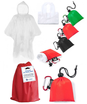Poncho de lluvia regalo dia del padre