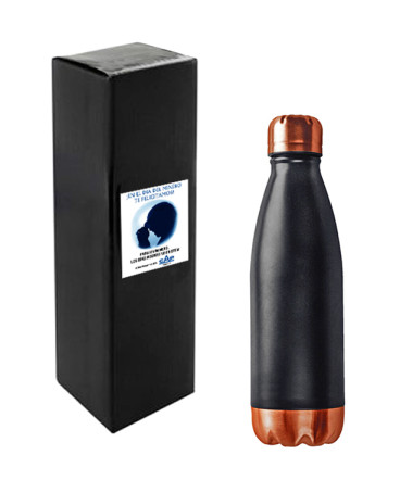 Botella regalo dia del minero
