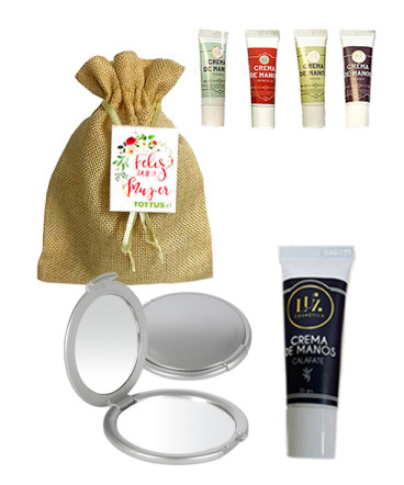 Crema y espejo doble regalo dia de la mujer