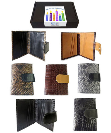 Documentera doble con broche regalo de cumpleaños